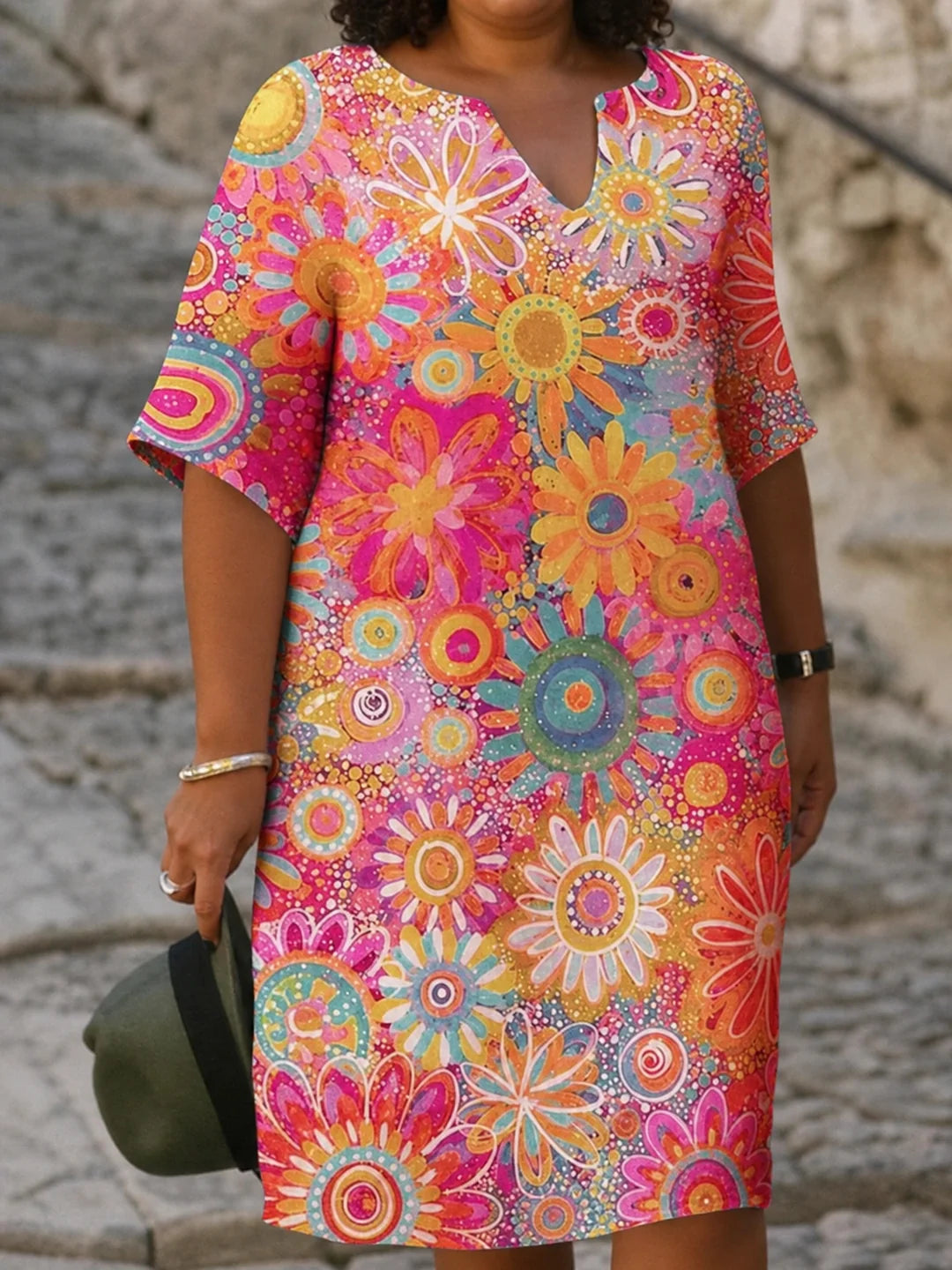 Robe Zélia – Éclat Floral