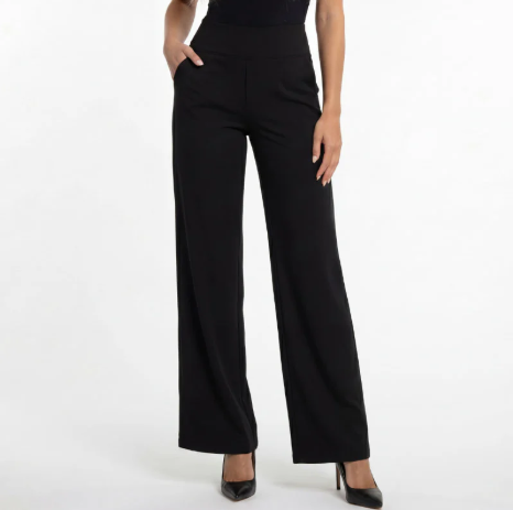 Pantalon Juliette – Taille Haute et Jambe Large