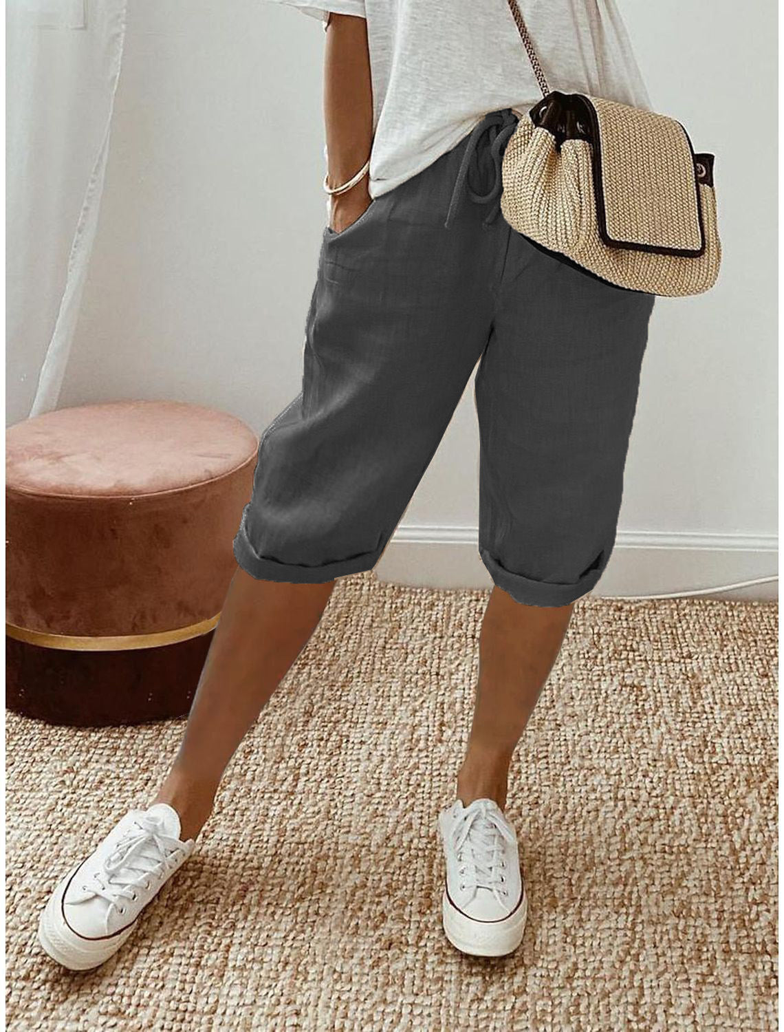 Pantalon Léonie – Élégance naturelle