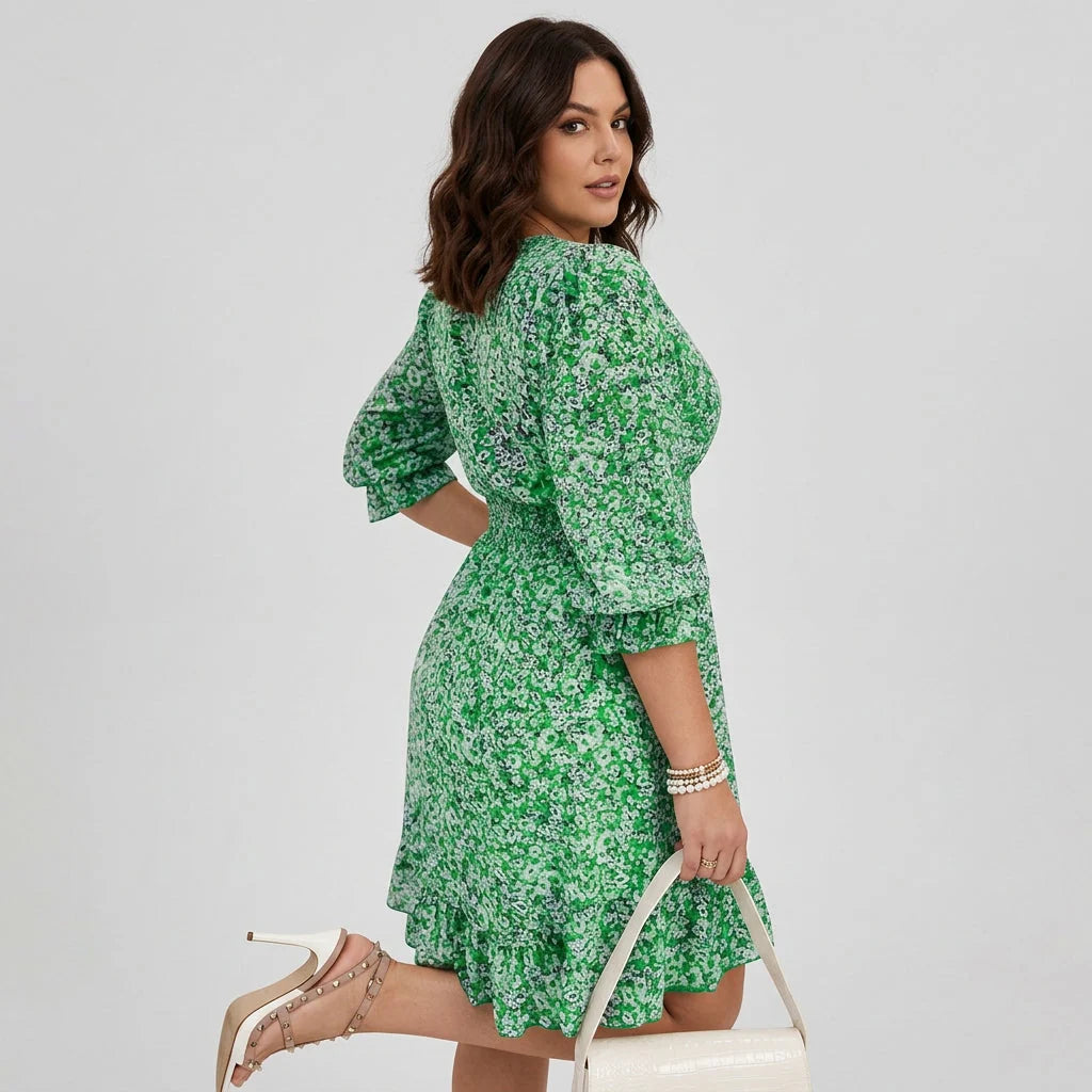 Robe Séliane – Charme Fleuri