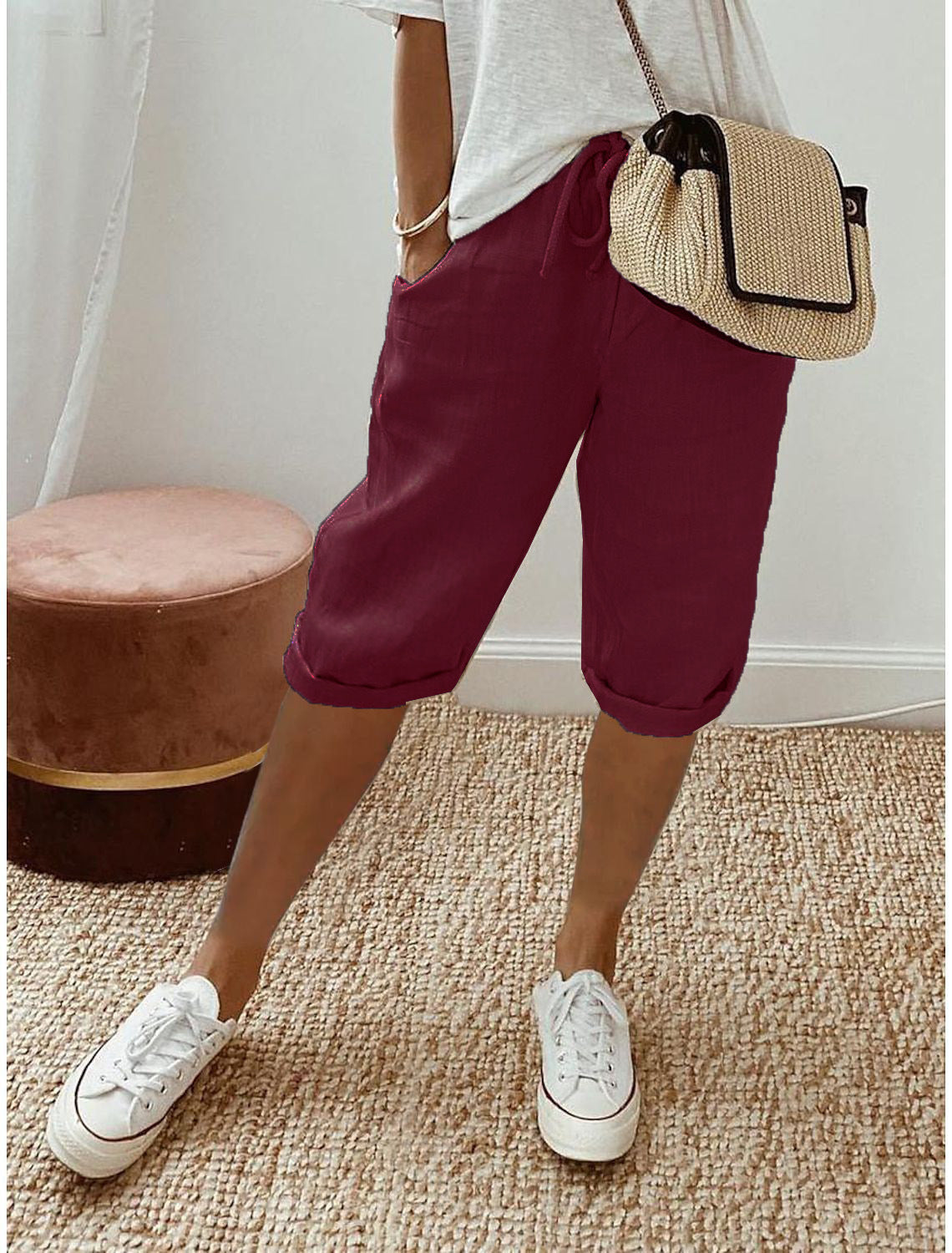 Pantalon Léonie – Élégance naturelle