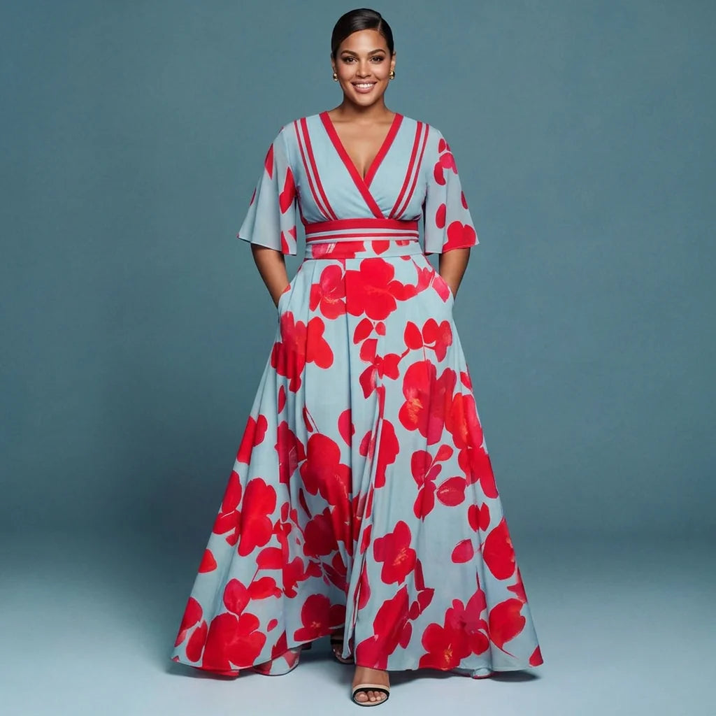 Robe Énora – Éclat Floral