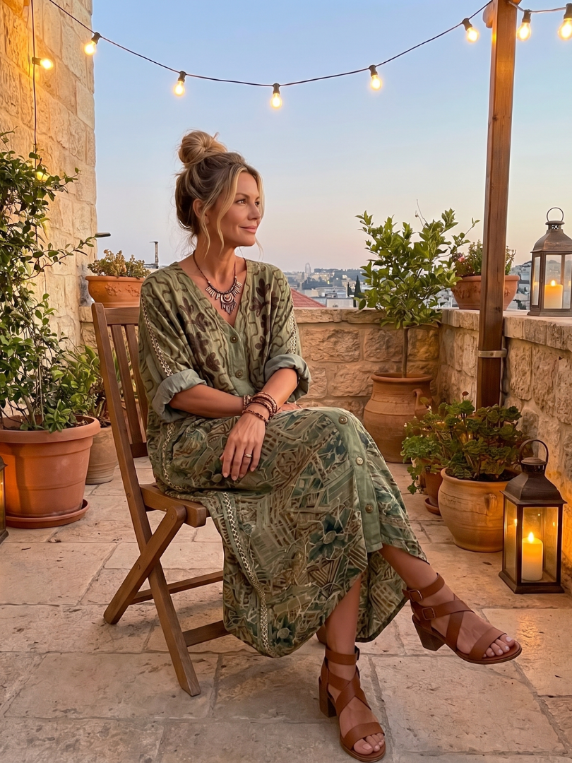 Robe Mireya – Élégance Bohème avec une Âme