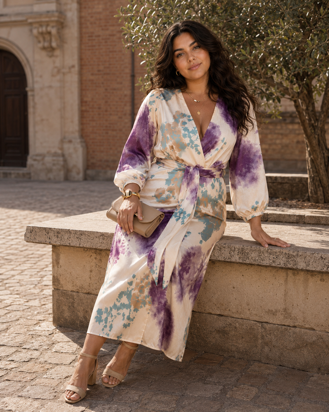 Robe Éléonore – Coupe Portefeuille