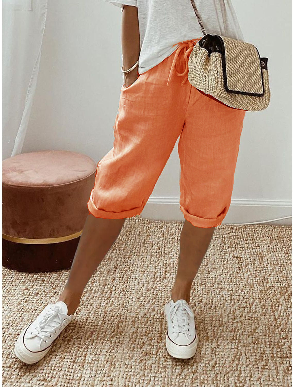 Pantalon Léonie – Élégance naturelle