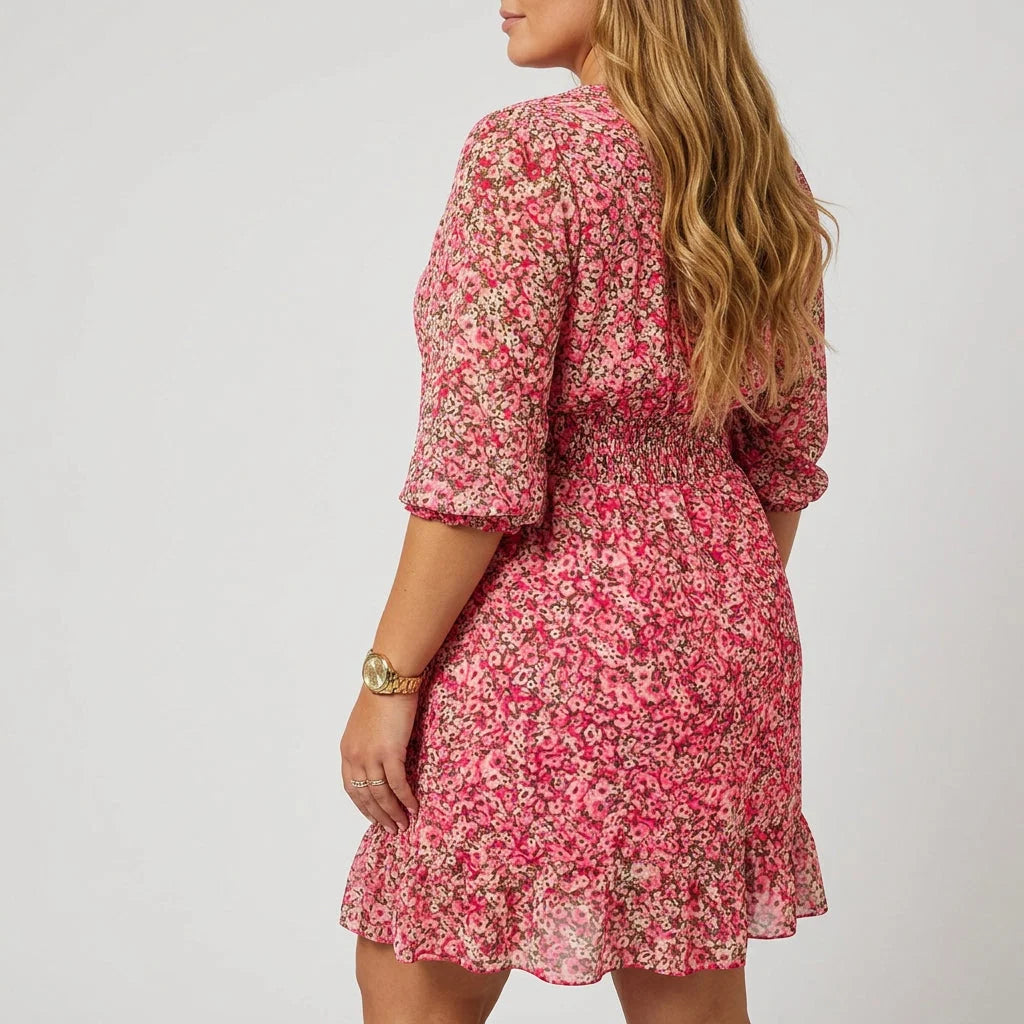 Robe Séliane – Charme Fleuri