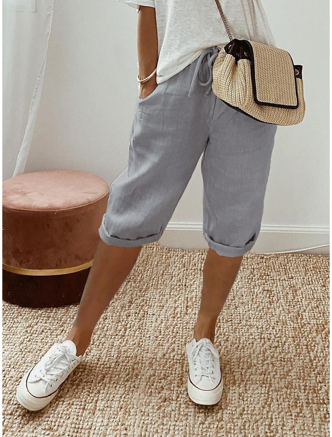Pantalon Léonie – Élégance naturelle