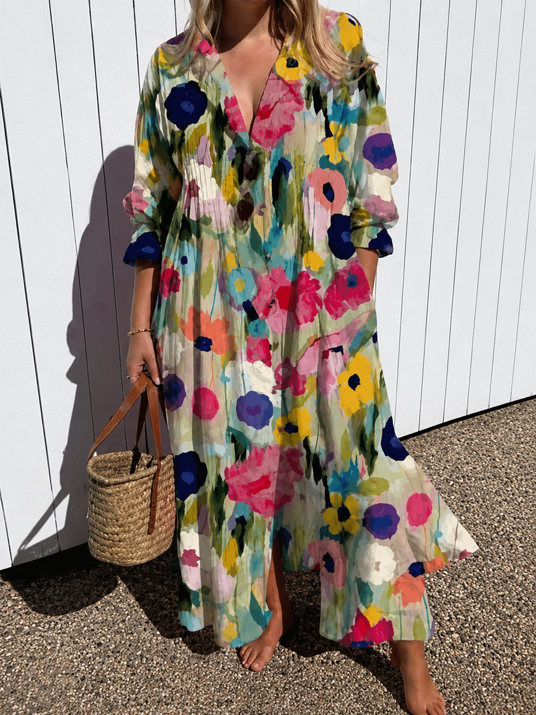 Robe Élégante Fiorella – Jardin d’Artiste