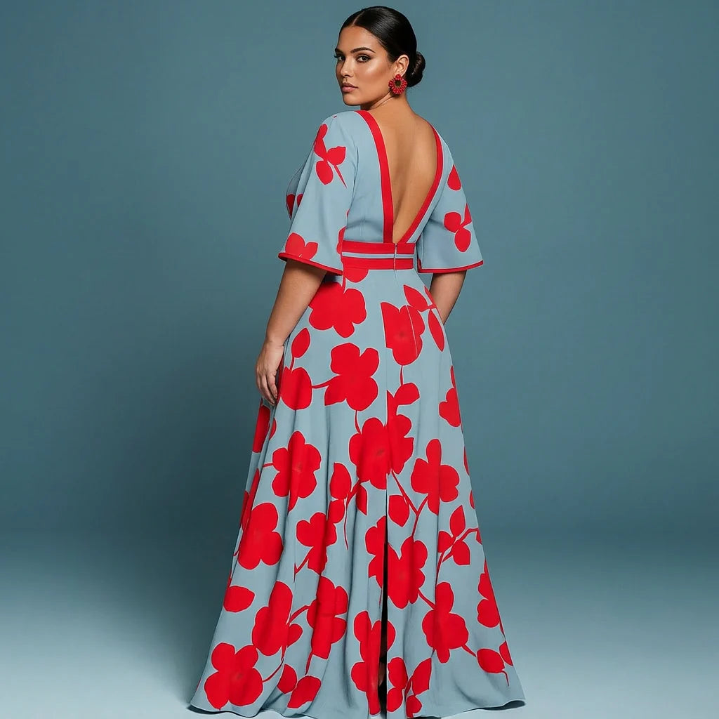Robe Énora – Éclat Floral