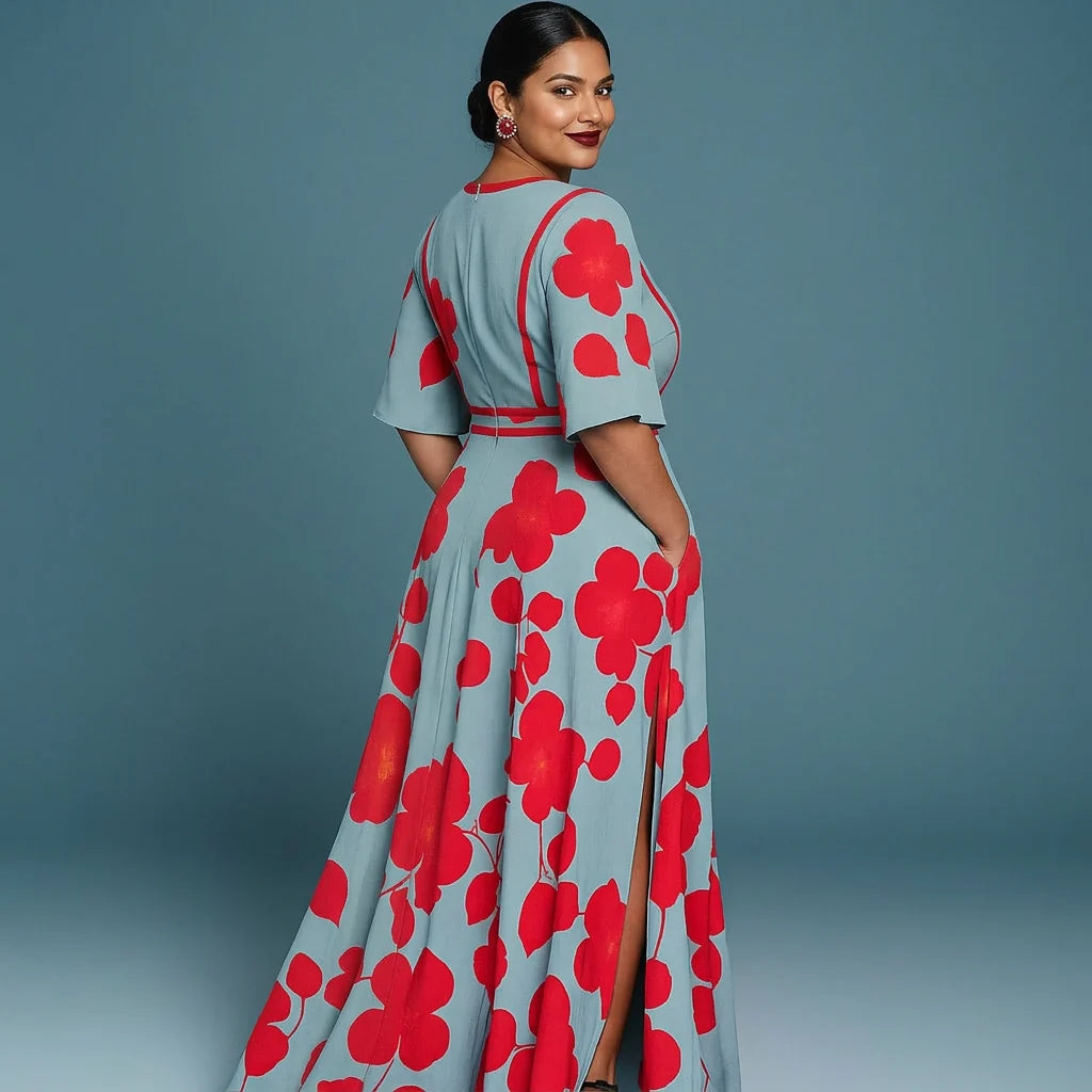 Robe Énora – Éclat Floral