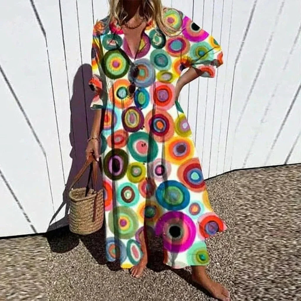Robe Élégante Fiorella – Jardin d’Artiste