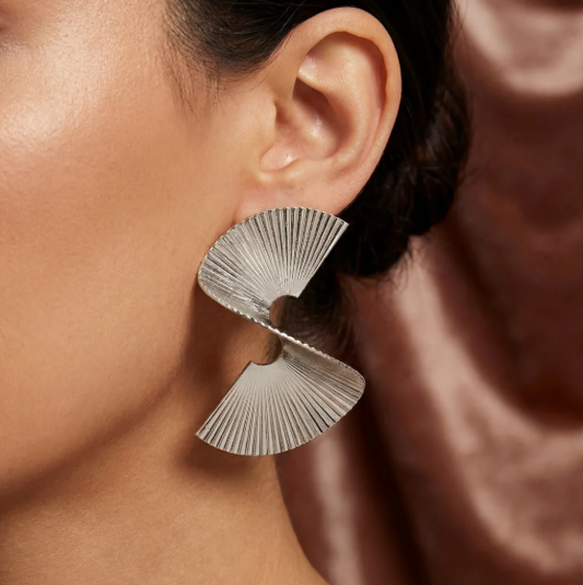 Boucles d’Oreilles Éventail Élise
