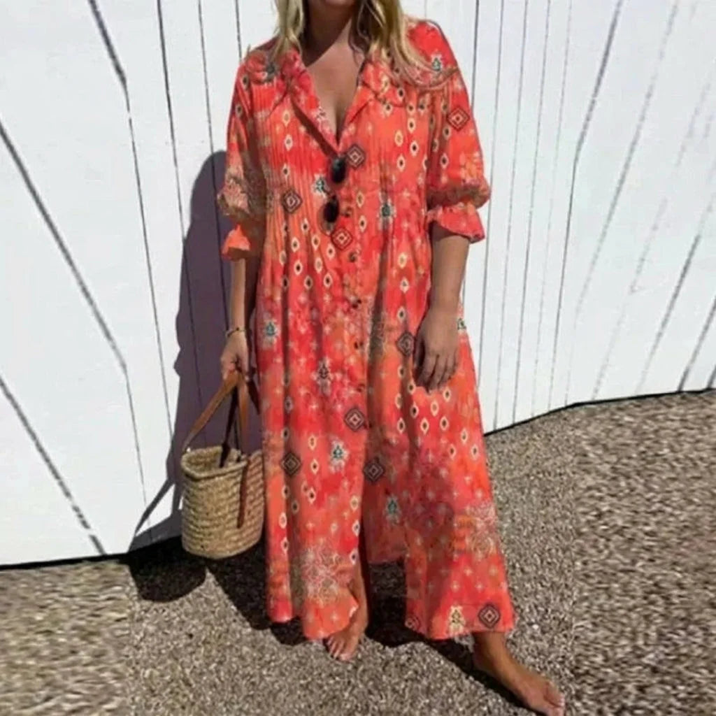 Robe Élégante Fiorella – Jardin d’Artiste