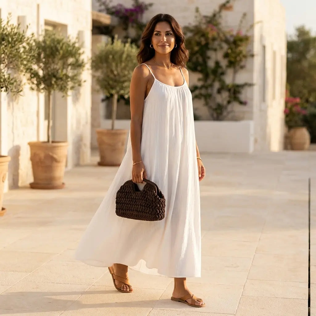 Robe Léonie – Élégance en Mouvement