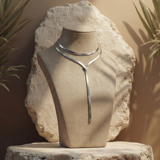 Collier Éliane – Double Ligne