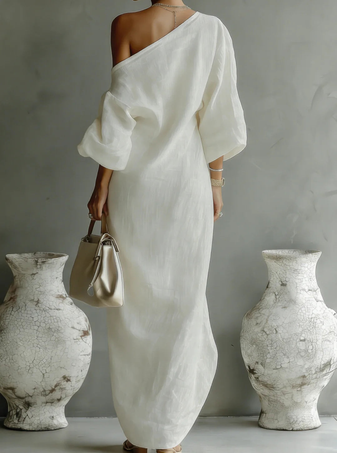 Robe Alba – L’Élégance Blanche qui Ne Passe Pas Inaperçue