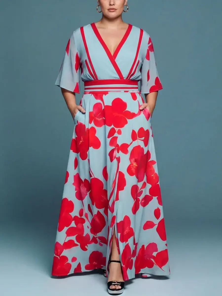 Robe Énora – Éclat Floral
