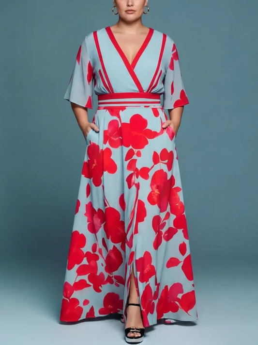 Robe Énora – Éclat Floral