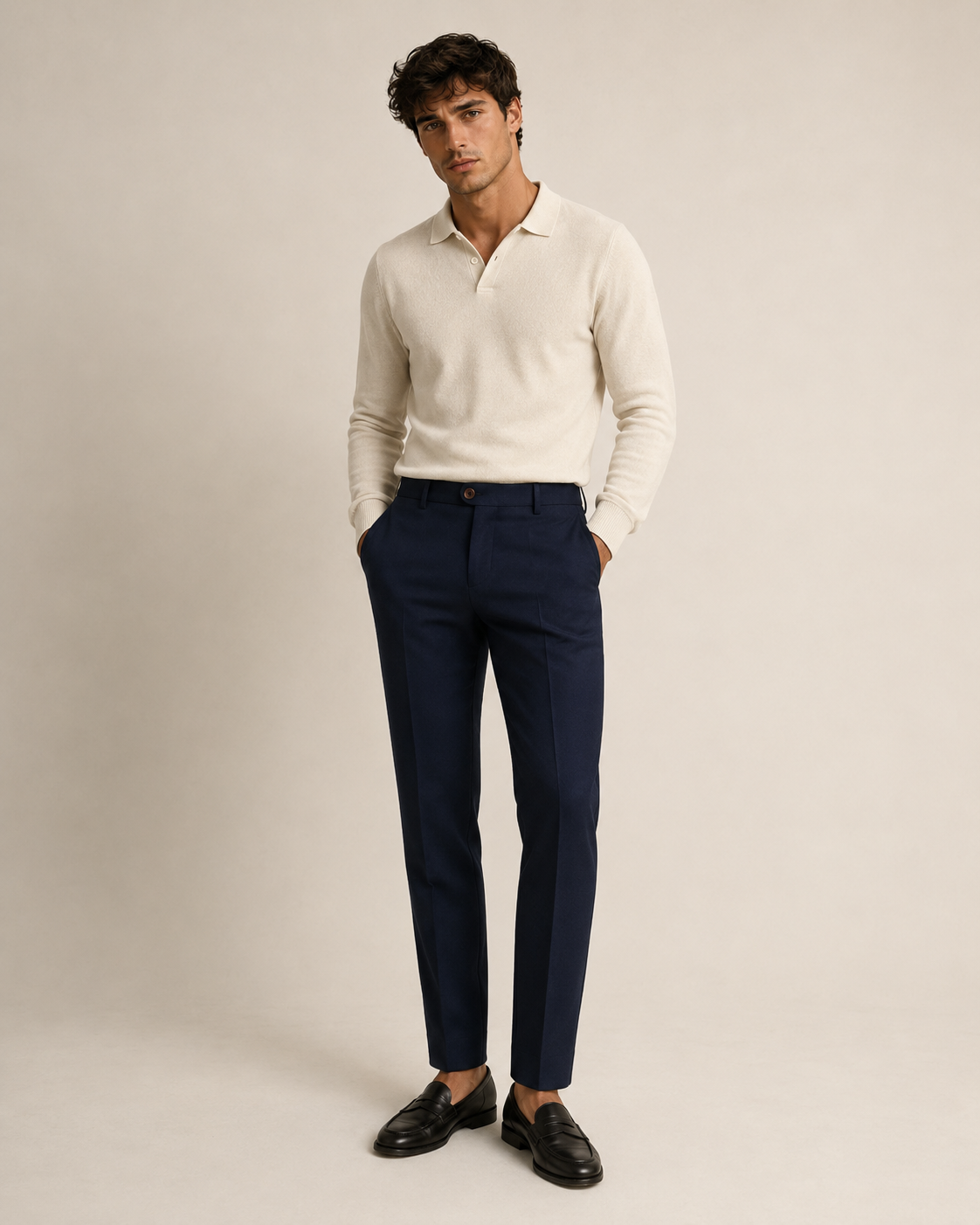 Pantalon Adrien – Bleu Nuit