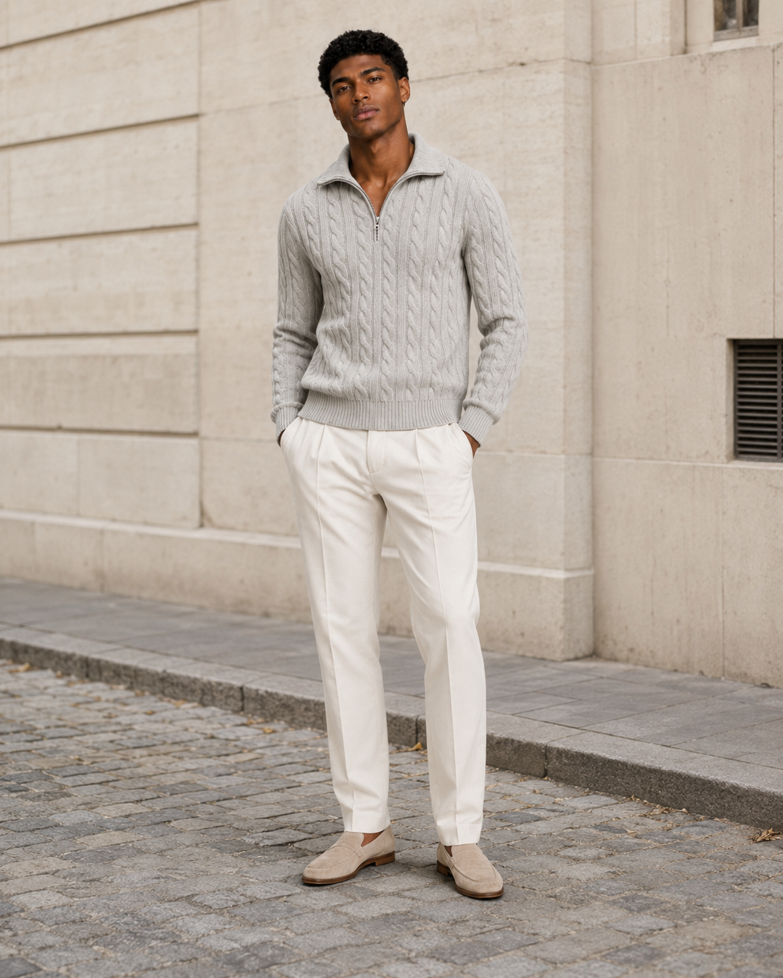 Pull Laurent – Maille Torsadée