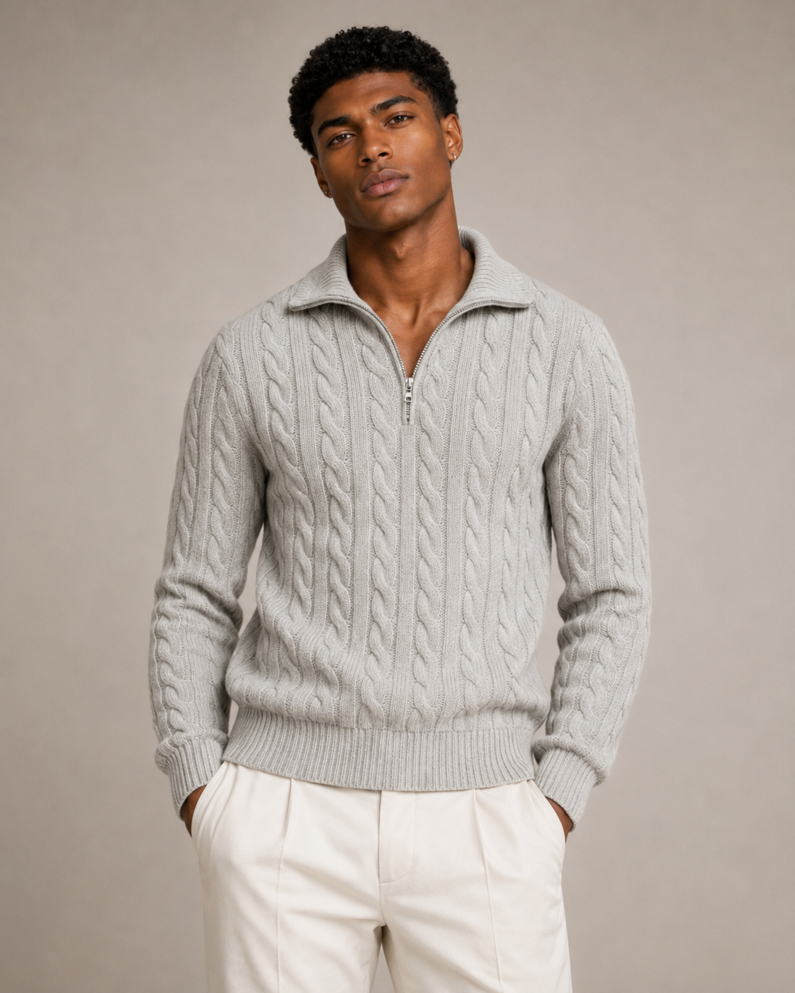 Pull Laurent – Maille Torsadée