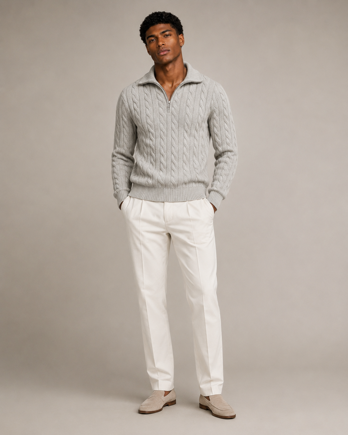 Pull Laurent – Maille Torsadée