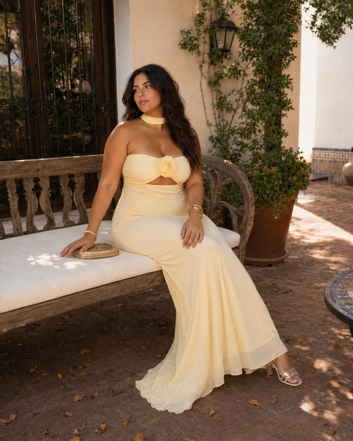 Robe Maëlys – Fleur de Soleil