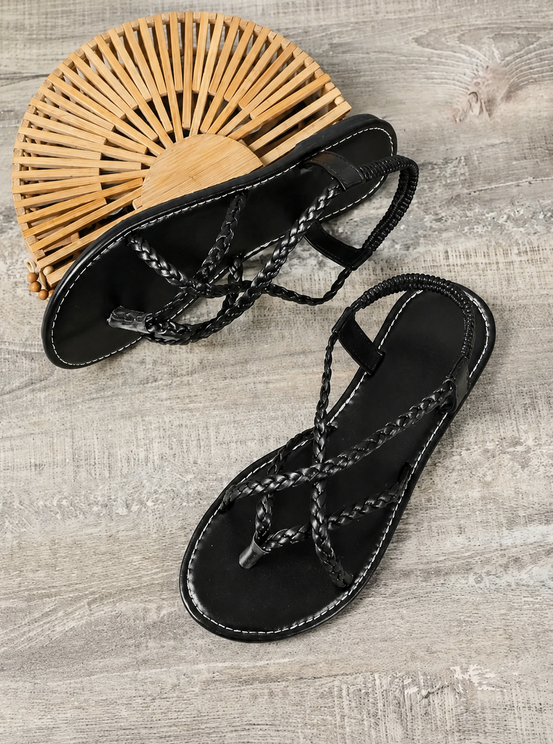 Sandales Élise – Tressées