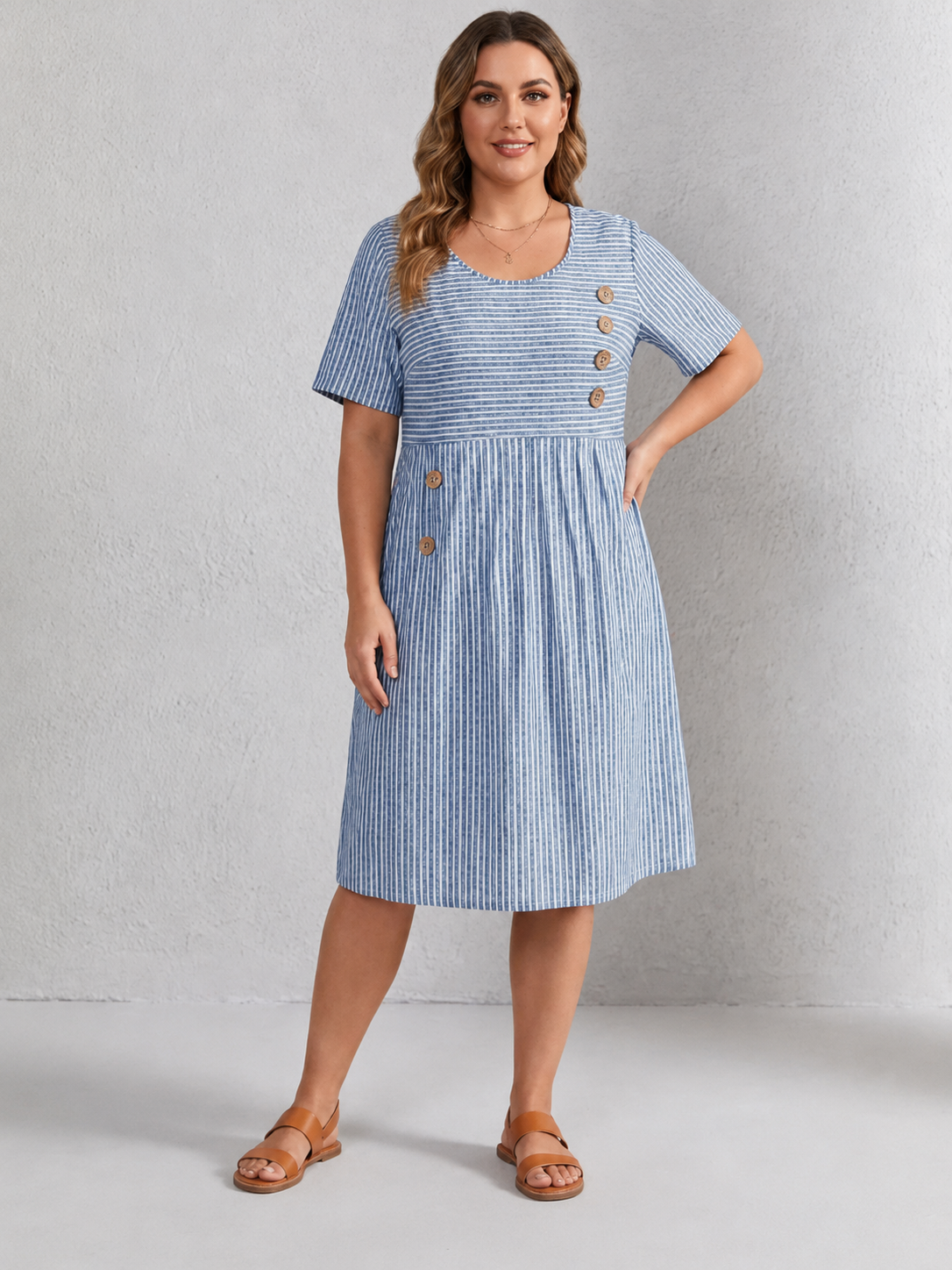 Robe Adèle – Douceur Marine