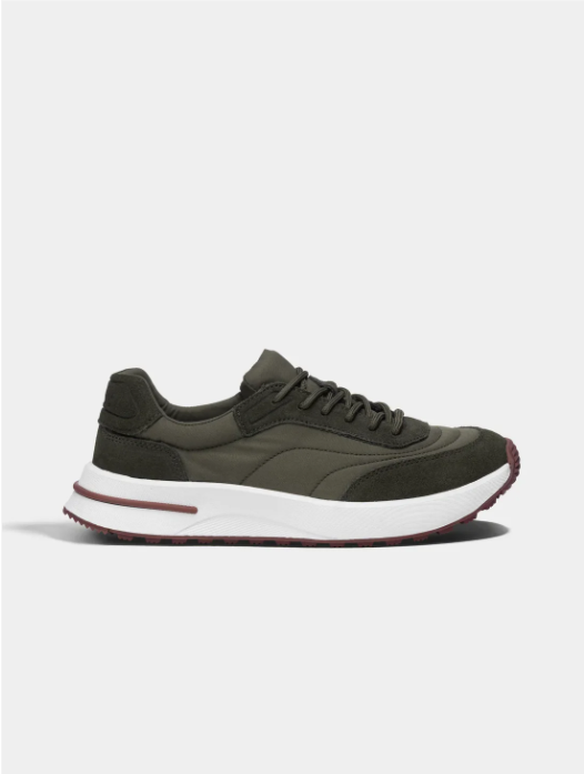 Baskets Laurent – Kaki Urbain